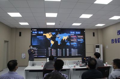 全國教育系統安全檢查組蒞臨我中心指導，專項督導信息系統運行維護服務